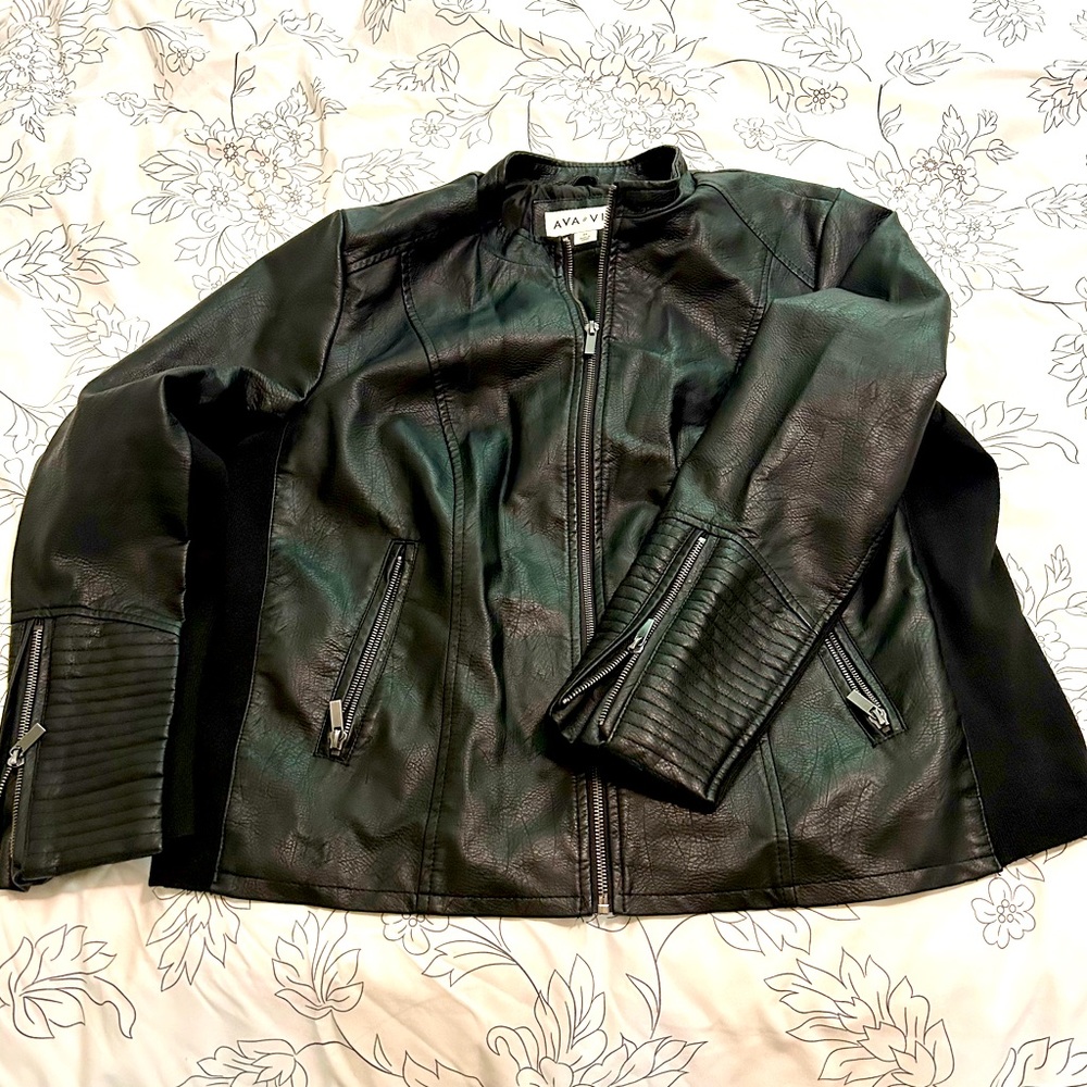 Brand new leather jacket! Worn once.